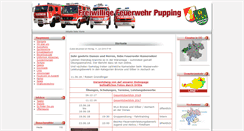 Desktop Screenshot of feuerwehr-pupping.at