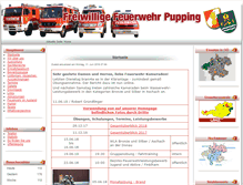 Tablet Screenshot of feuerwehr-pupping.at